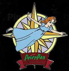 Disney Catalog - 50th Anniversary Peter Pan (Framed Lithograph, Pin and Coin Set)