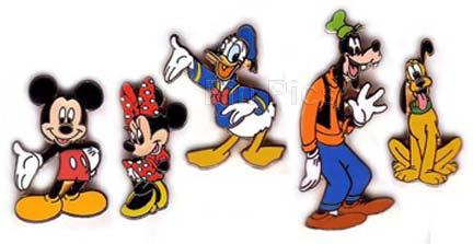 Button - DLR - Minnie Mouse - Paradise Pier Breakfast 2003