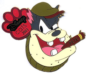 DA - Mickey and Minnie Winter Skating 2002 Pin (Silver Prototype)