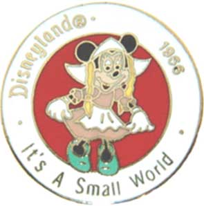 Button - Japan - Minnie, Donald, Goofy and Pluto - Disney Party Gras Parade - 8th Anniversary Tokyo Disneyland - TDR