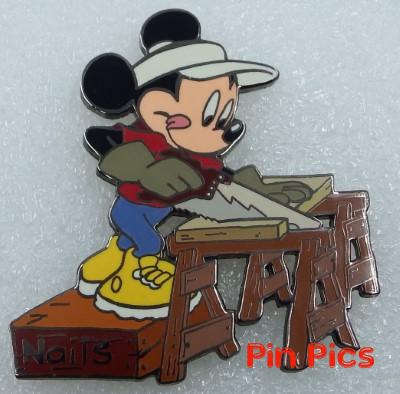 WDW - Mickey Mouse - Pin Trader Champion - Green - Spring 2003 - Cast