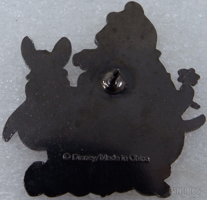 UKDS - Pooh, Piglet & Eeyore with Butterfly & flowers  pin collectible - Main Image 2