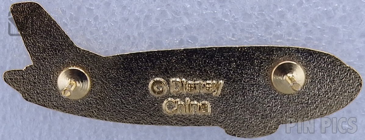 Alaska Airlines - Airplane - Spirit of Disneyland  pin collectible - Main Image 2
