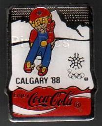 Sorcerer Mickey Coming out of Coca-Cola Can - Blue hat-Red Robe