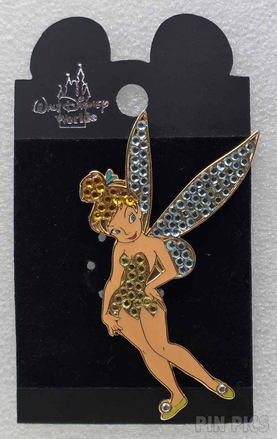 Tinker Bell - Pave Crystal Brooch  pin collectible - Main Image 3
