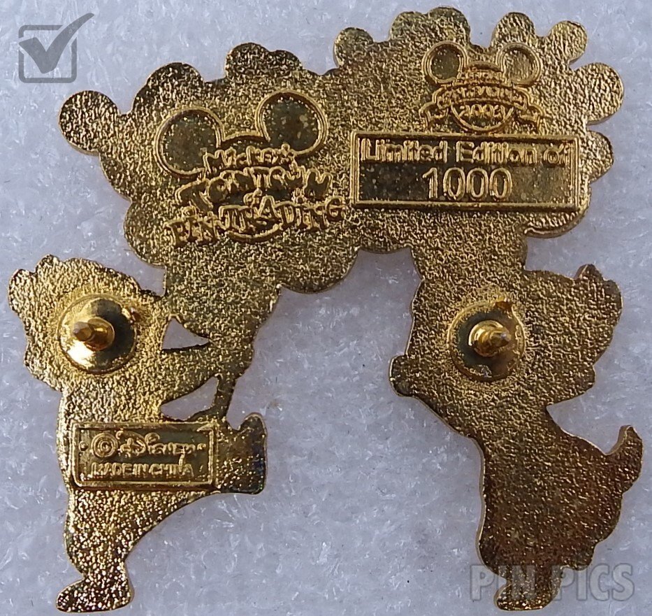 WDW - Chip and Dale - Mickey Throws A Party - Mickey’s Toontown of Pin Trading Event - Big Party  pin collectible - Main Image 2