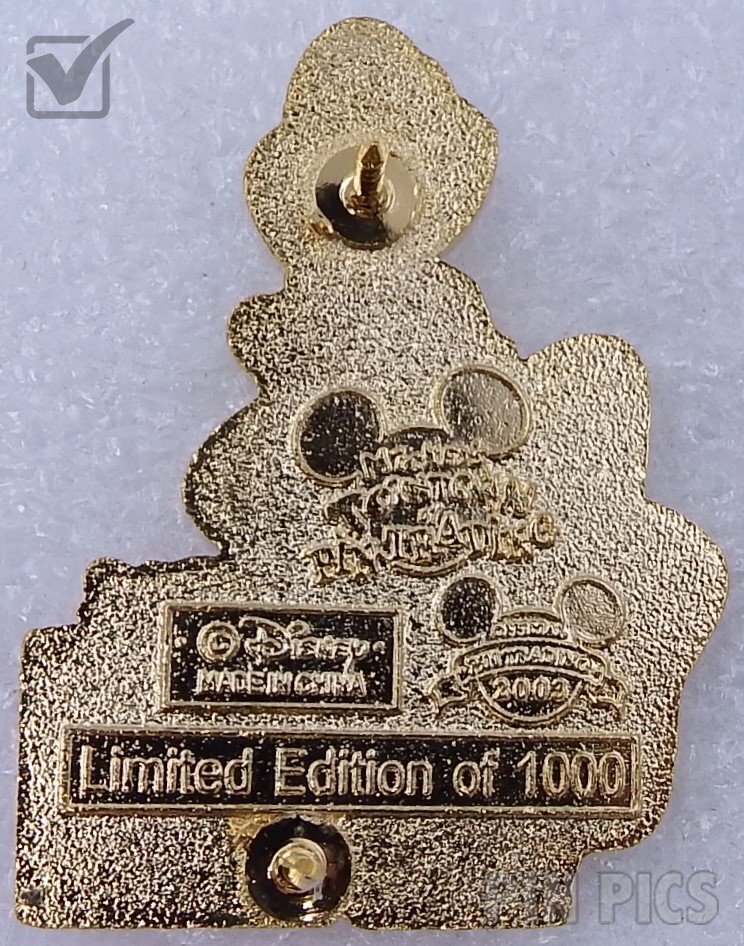 WDW - Jasmine - Mickey Throws A Party - Mickey’s Toontown of Pin Trading Event - Big Party  pin collectible - Main Image 2