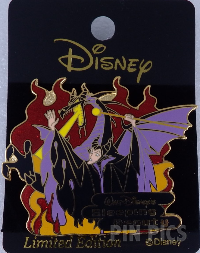 Japan - Maleficent - Dragon - Sleeping Beauty  pin collectible - Main Image 3