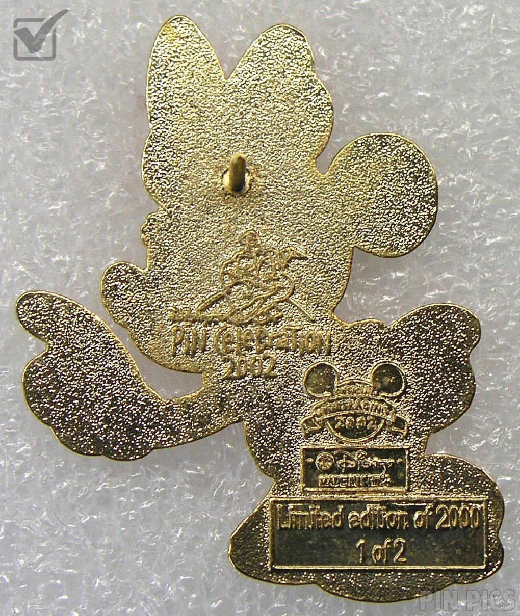 WDW - Minnie - Minnie and Fifi Set - 2002 EPCOT Search for Imagination Event  pin collectible - Main Image 2