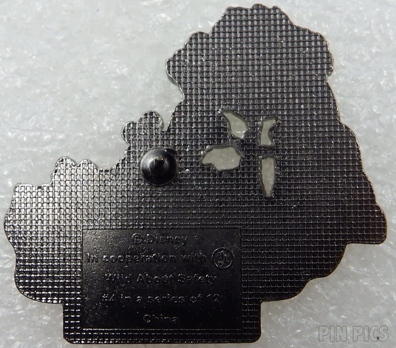 Wild about Safety - Keep Tusks and Tails....  pin collectible - Main Image 2