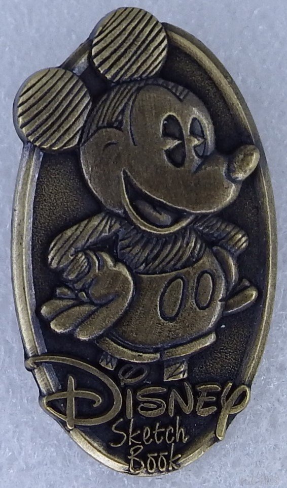 DCL - Mickey - Pin Trading Under the Sea - Gift Pin Bag