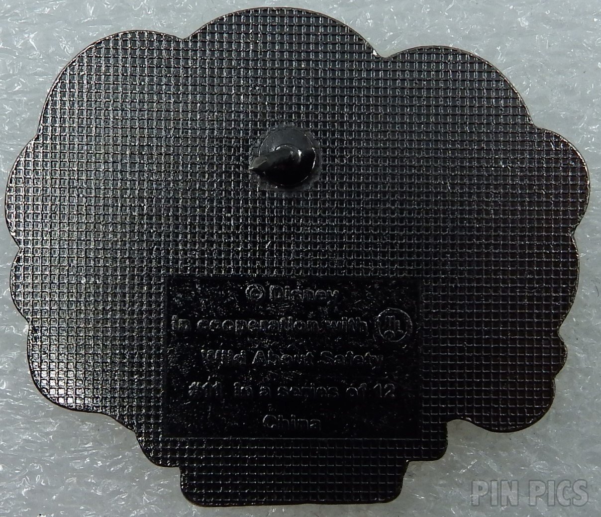 Wild about Safety - Paws Behind the Line  pin collectible - Main Image 2