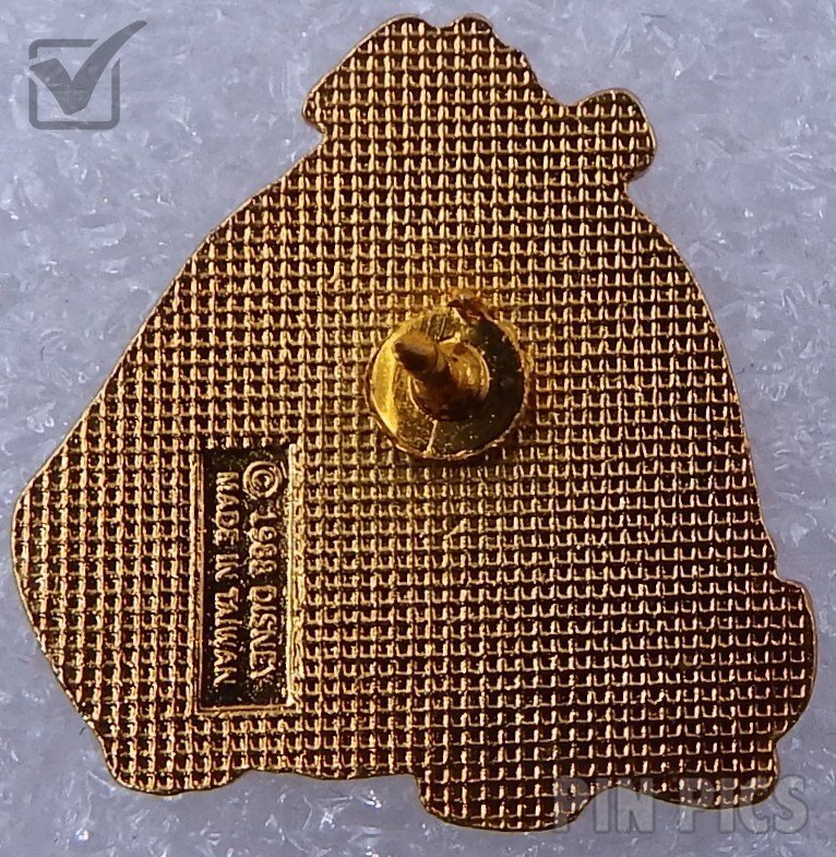 DLR - Francis - Bulldog - Oliver and Company  pin collectible - Main Image 2