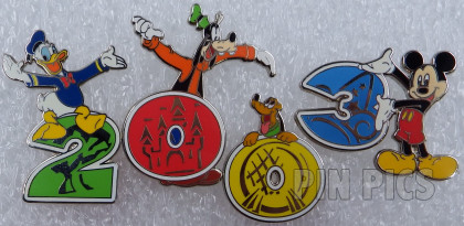Disney Catalog - Animated Short Boxed Pin Set #2 (Plane Crazy) Clarabelle