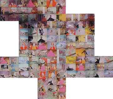 Donald & Daisy Inside a Heart Coca-Cola Pin