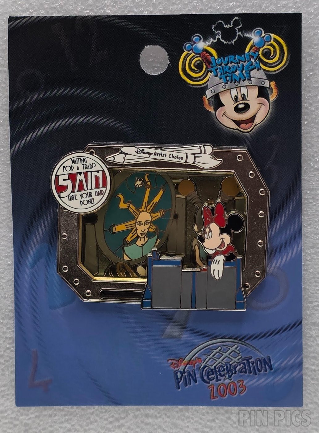 WDW - Minnie - People Mover - Journey Through Time Pin Event 2003  pin collectible - Main Image 3