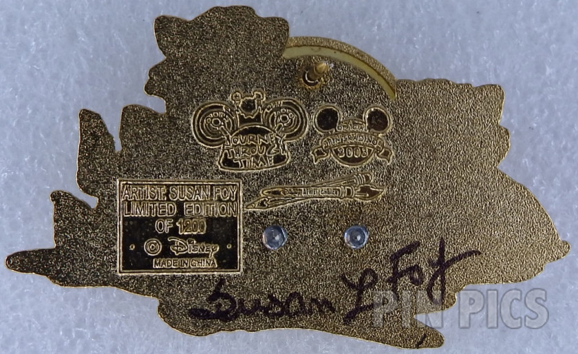 WDW - Marie, Toulouse and Berlioz - Aristocats Crystal Ball - Journey Through Time Pin Event 2003  pin collectible - Main Image 2