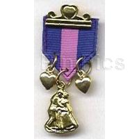 Small shiny gold Dodger from Oliver & Co.