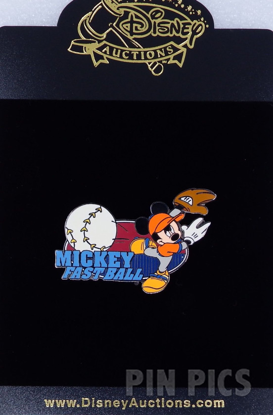 DA - Mickey - Fastball - Baseball Pin Series  pin collectible - Main Image 3