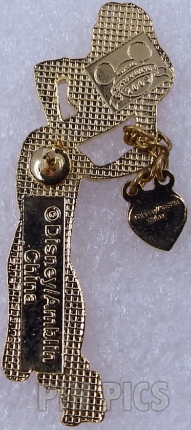 DLR - Jessica with Dangle Heart Purse  pin collectible - Main Image 2