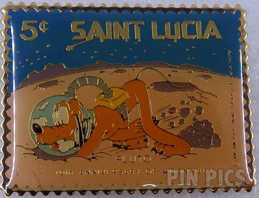 Sterling Silver Minnie Mouse Face Brooch