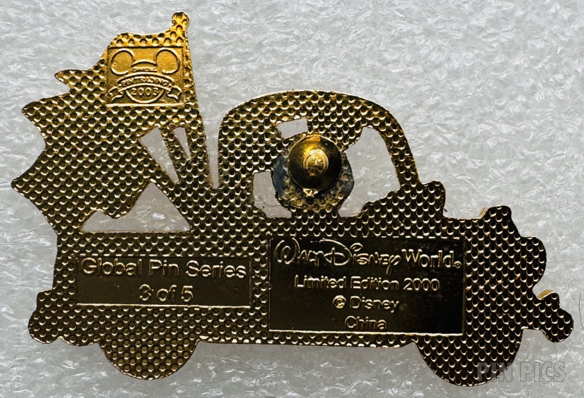 WDW - Mickey - Driving Pickup Truck - Americana Collection  pin collectible - Main Image 2