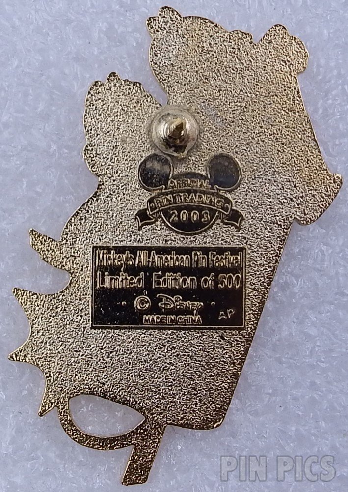 DLR - Chip and Dale - Mickey’s All American Pin Festival - Surprise Release  pin collectible - Main Image 2
