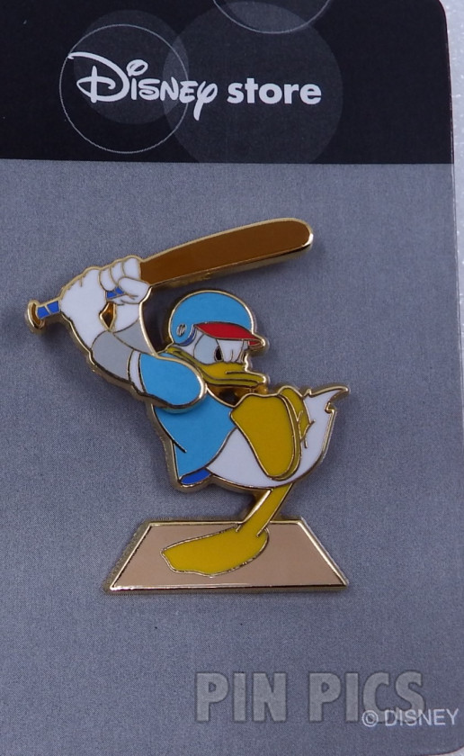 Japan - Donald Duck - Donald at Bat - Baseball - JDS  pin collectible - Main Image 3