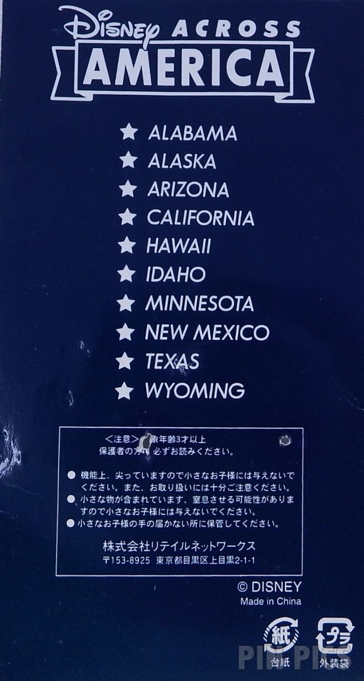 Japan - Minnie Mouse - Hawaii - Disney Across America - JDS  pin collectible - Main Image 4