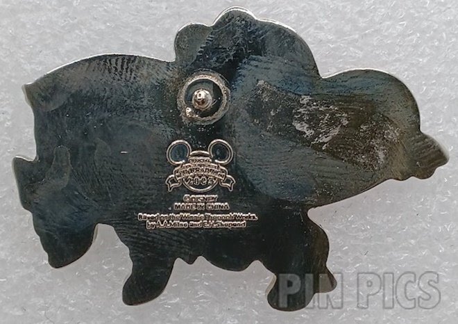 DLR - Eeyore and Piglet - Glitter Hearts  pin collectible - Main Image 2