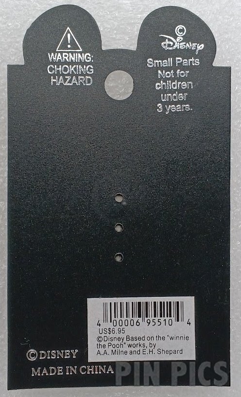 DLR - Eeyore and Piglet - Glitter Hearts  pin collectible - Main Image 4