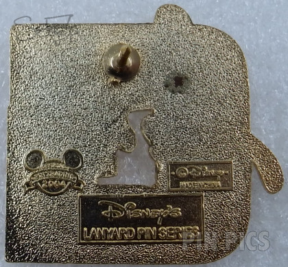 WDW - Goofy - Varsity Letter - Cast Lanyard Series 2 2003 - 2004  pin collectible - Main Image 2