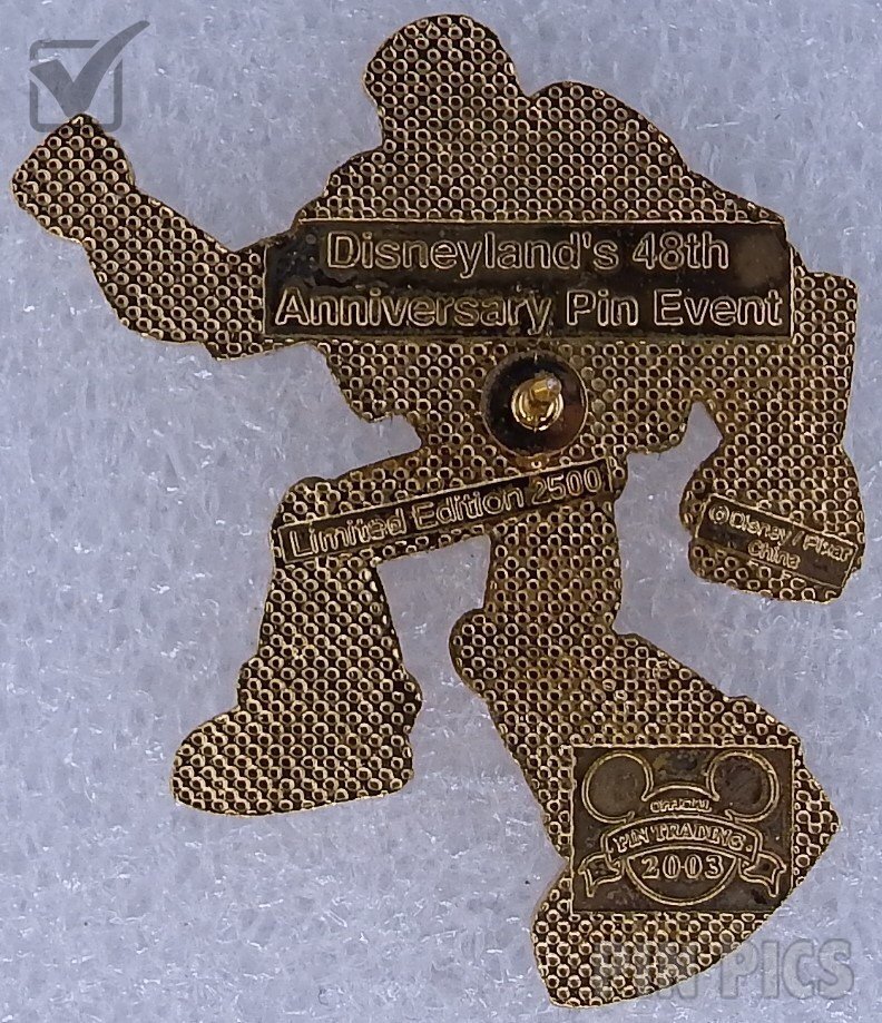DLR - Buzz Lightyear - Tomorrowland - Mickey’s All American Pin Quest - 2003 Festival - 48th Anniversary  pin collectible - Main Image 2