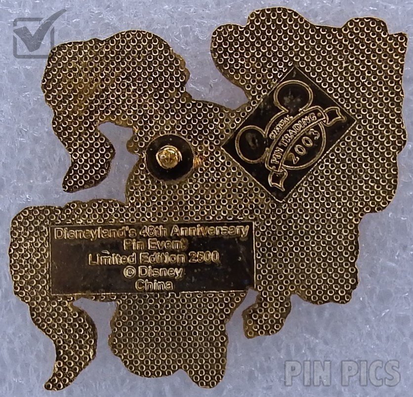 DLR - Huey, Dewey and Louie - Mickey’s All American Pin Quest - 2003 Festival - 48th Anniversary  pin collectible - Main Image 2