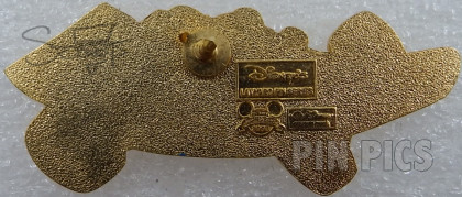 DLR - Donald Duck - Race Cars - Cast Lanyard Series 1 2003  pin collectible - Main Image 2