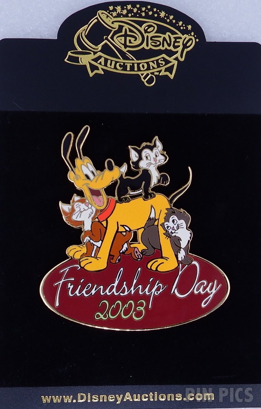 DA - Pluto and Cats - Friendship Day 2003  pin collectible - Main Image 3