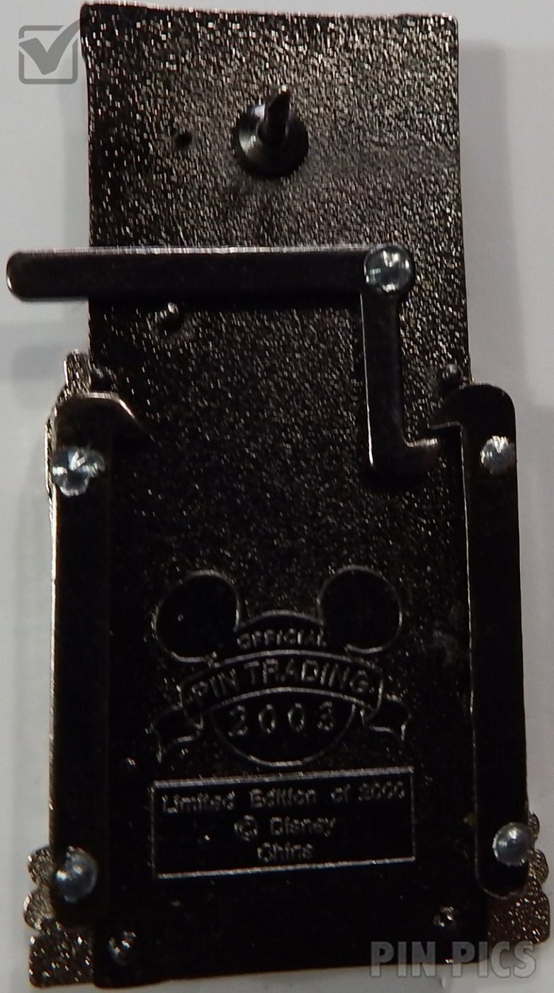 DLR - Haunted Mansion Stretching Room Portrait - Sally Slater with Parasol - Slider  pin collectible - Main Image 2