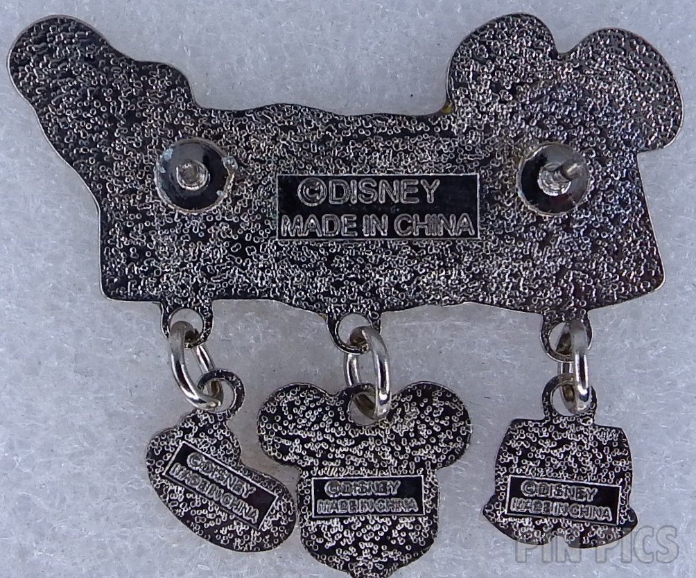 Japan - Mickey Mouse - Parts Dangle - JDS  pin collectible - Main Image 2