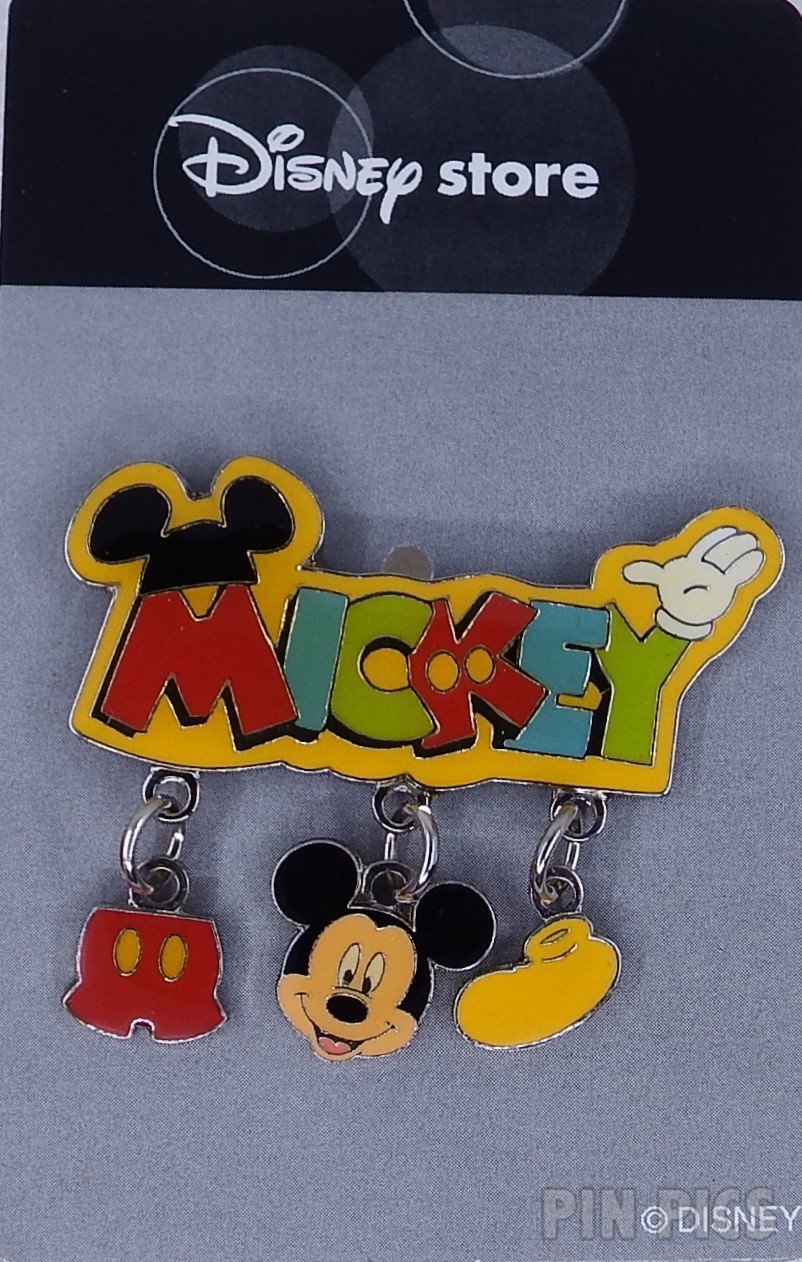 Japan - Mickey Mouse - Parts Dangle - JDS  pin collectible - Main Image 3
