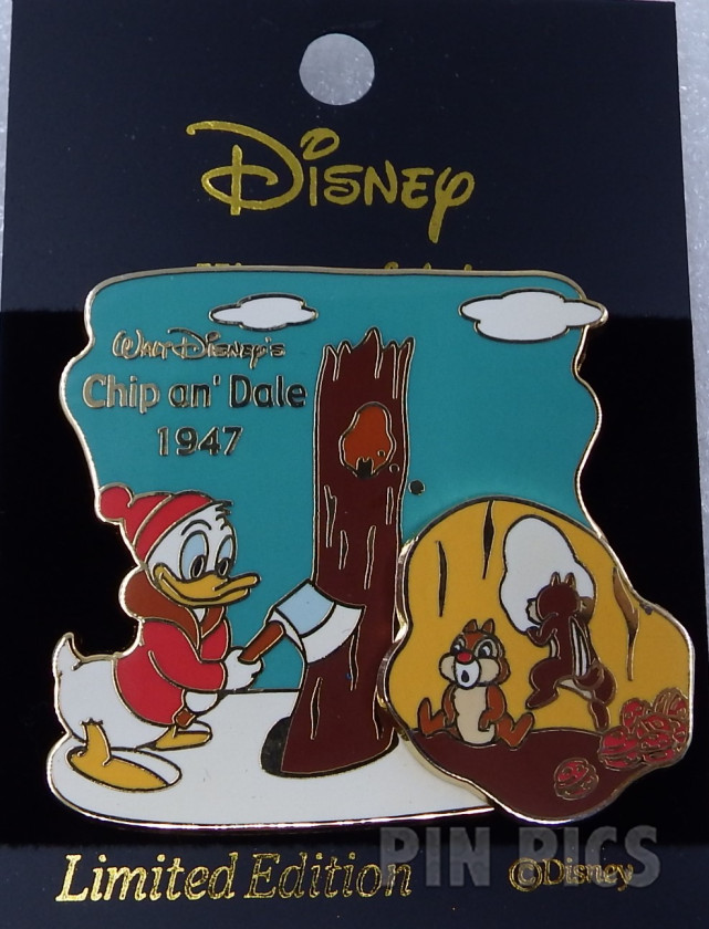 Japan - Donald, Chip and Dale - Chip and Dale 1947 - History of Art 2003  pin collectible - Main Image 3