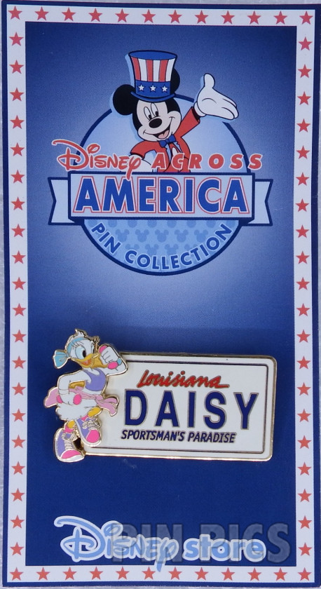 Japan - Daisy Duck - Louisiana - Disney Across America - JDS  pin collectible - Main Image 3