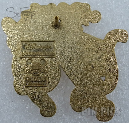 DLR - Tigger and Pooh Walking - Cast Member Lanyard Series - Pooh Friends  pin collectible - Main Image 2