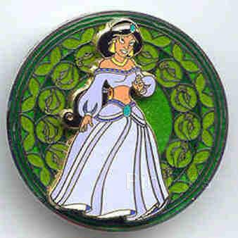 RunA - Belle - Princess Glitter Heart - Plastic