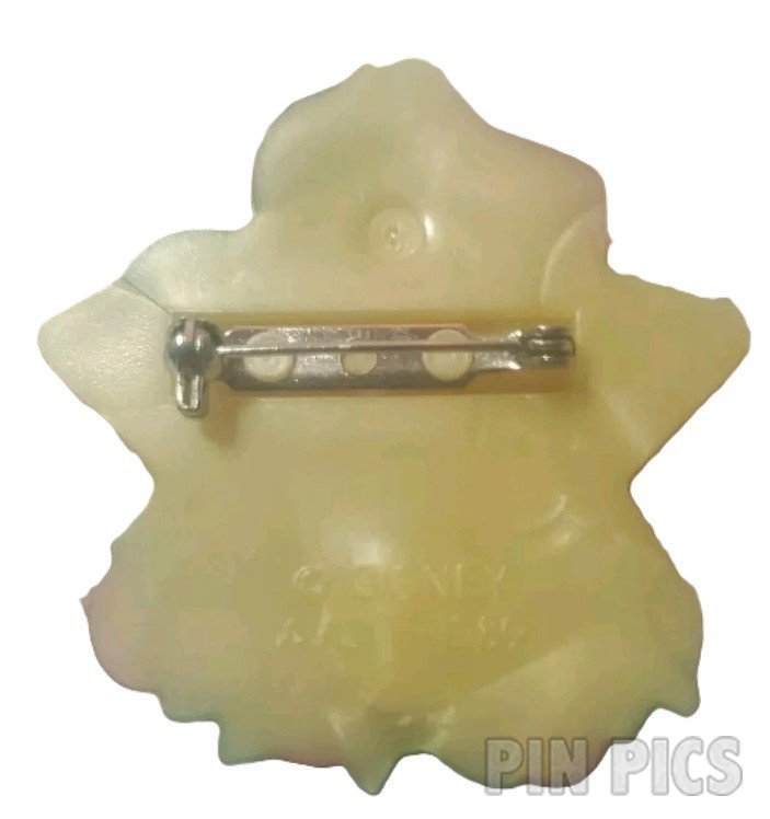 Avon - Brooch - Minnie Mouse Head - Yellow Star with Roses  pin collectible - Main Image 2
