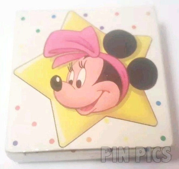 Avon - Brooch - Minnie Mouse Head - Yellow Star with Roses  pin collectible - Main Image 3