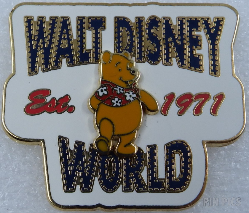 WDW - Walt Disney World 1971 - Build A Pin - Base  pin collectible - Main Image 3