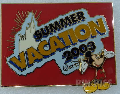 WDW - Summer Vacation 2003 - Build a Pin Base - Completer  pin collectible - Main Image 2