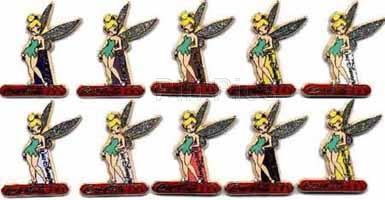 WDW - Minnie Mouse - Mickey Throws A Party - Mickey's Toontown of Pin Trading Event - Sculpture Pin Set