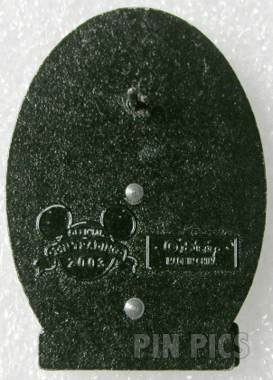 WDW - Magic Kingdom - Cinderella’s Castle - Blue Glitter  pin collectible - Main Image 2