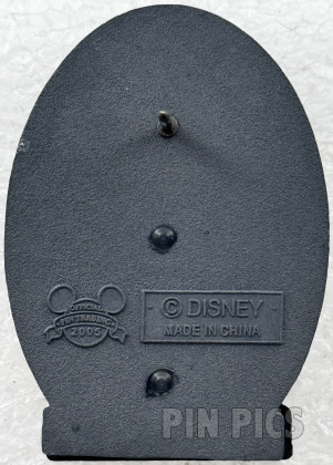 WDW - Magic Kingdom - Cinderella’s Castle - Blue Glitter  pin collectible - Main Image 3